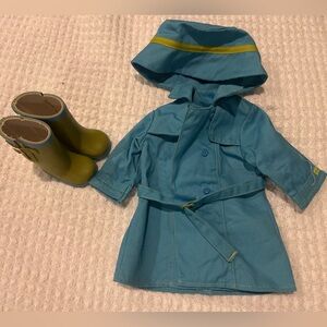 American Girl Rain Jacket Outfit